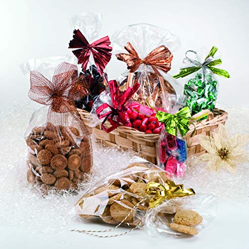 Italpak Buste Trasparenti, Sacchettini per Alimenti, Sacchetti in Cellophane, 10x20cm, X000000102000