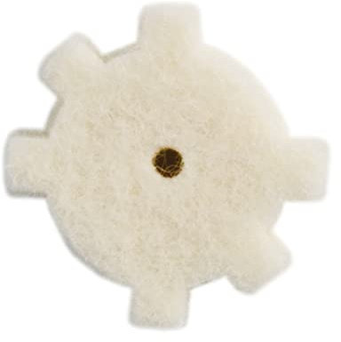 RealAvid Unisex-Adult Real Avid AR15 Star Chamber Cleaning Pads, White, 20_Pack