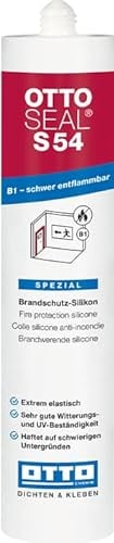 OTTOSEAL S 54 Brandschutz-Silikon B1 310 ml Kartusche C01 weiss