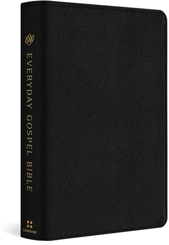 ESV Everyday Gospel Bible: Connecting Scripture to All of Life (Genuine Leather, Black)