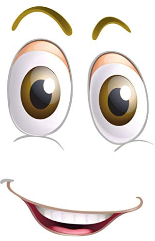 Smiley Emoticon: Notizbuch DIN A5 Liniert 120 Seiten Gesicht Lustige Mimik Comic Smilie Emotion Lachen Funny Blick Laune Ausdruck Geschenkidee & ... Planer Tagebuch Notizheft Notizblock