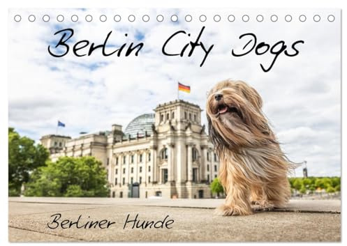 Berlin City Dogs - Berliner Hunde (Tischkalender 2026 DIN A5 quer), CALVENDO Monatskalender: Berliner Hunde in urbaner Umgebung. (CALVENDO Tiere)