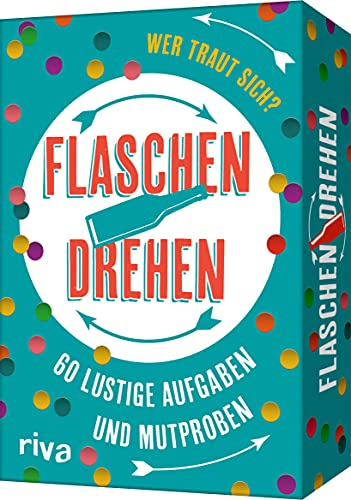 Flaschendrehen: 60 lustige Aufgaben und Mutproben | Das Original. Der Spieleklassiker für alle ab 12 Jahren perfekt für Klassenfahrt, Geburtstag und als Geschenk