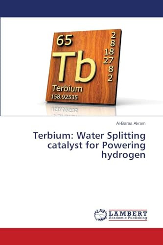 Terbium: Water Splitting catalyst for Powering hydrogen: DE