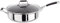 Stellar Flow 28cm Saute Pan with Lid, Non-Stick, Stainless Steel Cooking Pot, Oven Safe Cookware