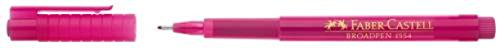 Feinliner Broadpen pink FABER CASTELL 155428 0.8mm VE=10(Liefermenge=10)