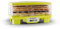 Klarstein Bananarama - Apparecchio di essiccazione, Essiccatore, Essiccatrice, 6 piani, impilabile, 550 Watt, temperatura regolabile, timer, Supporto aggiuntivo fine, facile pulizia, giallo