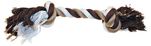 Croci Baumwollknochen, Zwei Knoten, Größe XXL, Braun