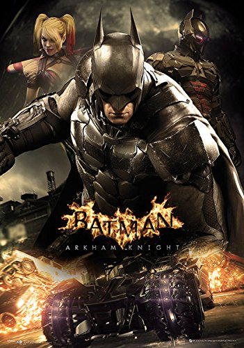 Batman Arkham Knight – Battle – Metallic – 47 x 67 cm zeigt/Poster