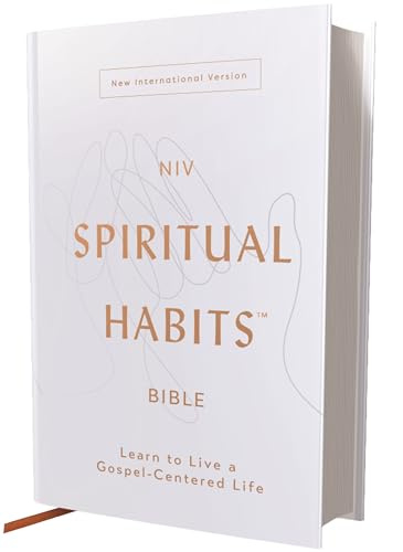 NIV, Spiritual Habits Bible, Hardcover, Red Letter, Comfort Print: Learn to Live a Gospel-Centered Life