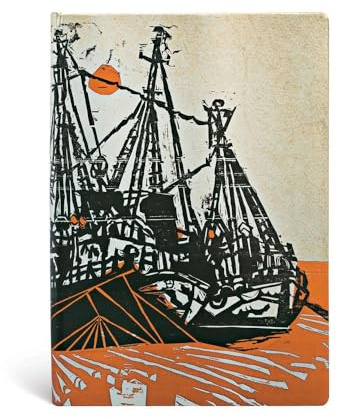Hardcover Journals, Mooring, Lined (Alistair Bell Collection)