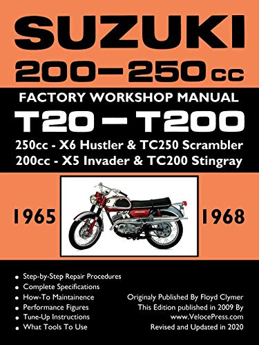 Suzuki T20 & T200 1965-1969 Factory Workshop Manual