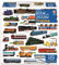 Usborne Book and Jigsaw Trains