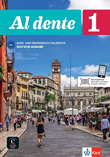 Al dente 1 A1: Deutsche Ausgabe. Kurs- und Übungsbuch mit Audios und Videos