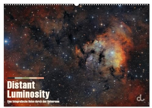 Distant Luminosity: Eine fotografische Reise durch das Universum (Wandkalender 2026 DIN A2 quer), CALVENDO Monatskalender: Atemberaubende ... die Galaxien entführen. (CALVENDO Natur)