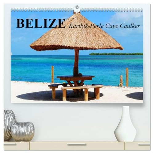 Belize. Karibik-Perle Caye Caulker (hochwertiger Premium Wandkalender 2026 DIN A2 quer), Kunstdruck in Hochglanz: Das kleine Paradies an der Costa Maya (CALVENDO Orte)