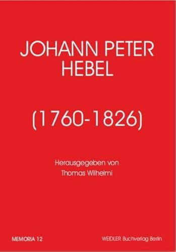 Johann Peter Hebel (1760-1826) (Memoria)
