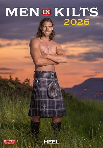 Men in Kilts Kalender 2026: Schottlands stärkste Kerle.