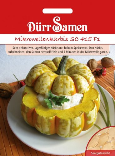 Dürr-Samen - Mikrowellen-Kürbis SC415 F1 Saatgut