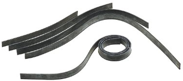 Unger RP35H Pro Wischergummi-Box, Hard Gummi, Schwarz, 35cm Größe, 25 Stück