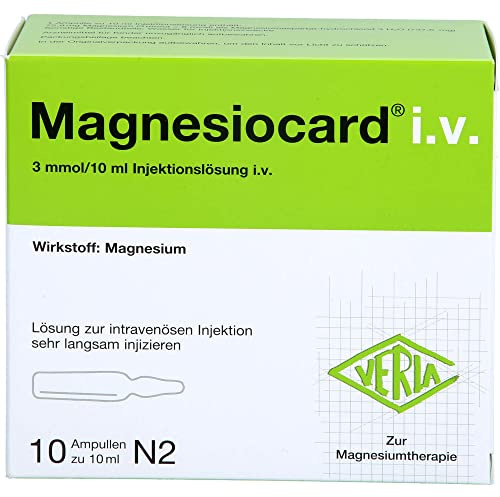 MAGNESIOCARD i.v. Injektionslösung 10X10 ml