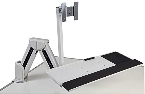 PRO SIGNAL PSG08382 Desk Monitor Arm with VESA Mount & Keyboard Tray