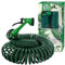 15m 50ft Retractable Coil Hose - Garden Spray Gun 5 Function Pipe Reel Nozzle Tap Metre | Gardening Set Tough Kink Resistant Hardened Lightweight Retractable Coil