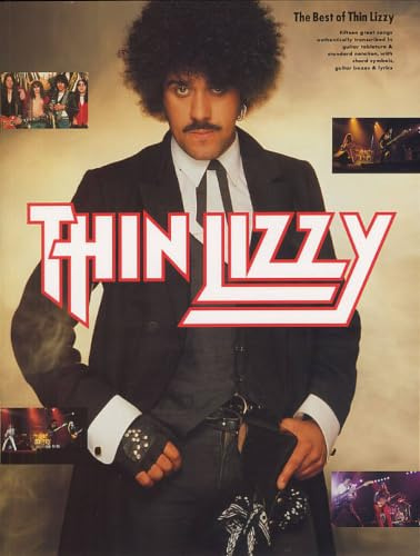 The Best of Thin Lizzy | Guitar Solo Songbook with Tab and Notation | Rock Guitar Sheet Music Book for students and music lovers | Guitar Tablature Standard Notation with Chord Symbols for Practice