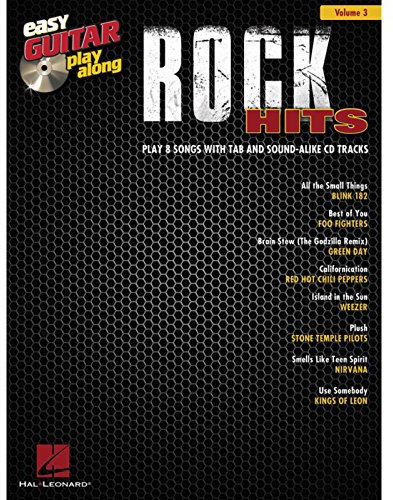 Easy Guitar Play Along Volume 3 Rock Hits Easy Gtr BK/CD (Easy Guitar Play-along, 3, Band 3)