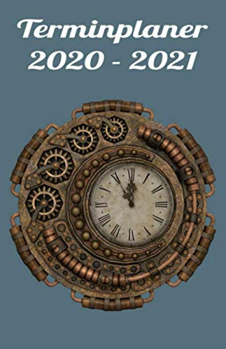 Terminplaner 2020 - 2021: Januar 2020 bis Dezember 2021 | Wochen- und Monatsplaner | 1 Woche pro Seite | Din A5 Format (15x21 cm) | Terminplaner |