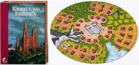 Krieg und Frieden (Spiel): Eine Kathedrale braucht das Land. Strategiespiel für 3-4 Spieler. Spieldauer: 60-90 Min.