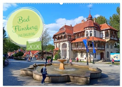 Bad Flinsberg und Umgebung (Wandkalender 2026 DIN A2 quer), CALVENDO Monatskalender: Wunderschöner Kurort im Isergebirge (CALVENDO Orte)