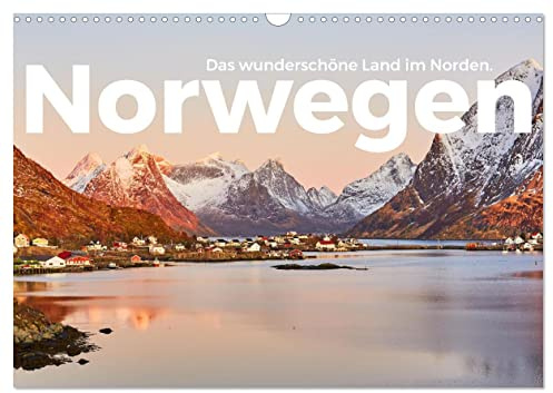 Norwegen - Das wunderschöne Land im Norden. (Wandkalender 2026 DIN A3 quer), CALVENDO Monatskalender: Begleiten Sie uns auf eine wundervolle Reise nach Norwegen. (CALVENDO Orte)