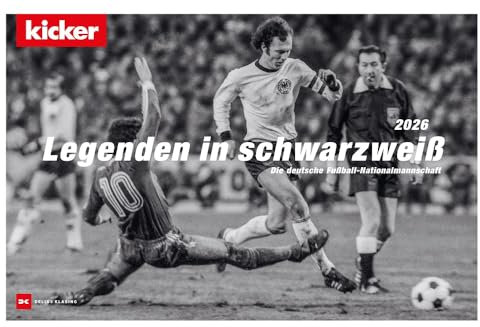 Legenden in schwarzweiß 2026: Die deutsche Fußball-Nationalmannschaft