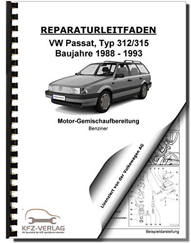 VW Passat 3 35 (88-93) KE-Motronic Einspritz Zündanlage 2,0l Reparaturanleitung
