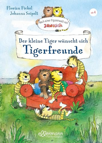 Nach einer Figurenwelt von Janosch. Der kleine Tiger wünscht sich Tigerfreunde
