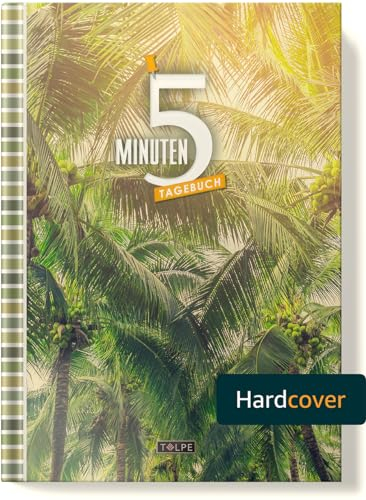 Das 5-Minuten-Tagebuch: Deine 90 Tage Dankbarkeits-Challenge | Für ein Erfolgreiches, Erfülltes & Glückliches Leben | Motiv „Sommer“ | Ca. A5 Hardcover-Buch zum Ausfüllen