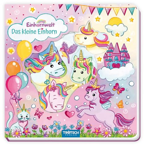 Trötsch Fensterbuch Einhornwelt Das kleine Einhorn: Entdeckerbuch Beschäftigungsbuch Spielbuch