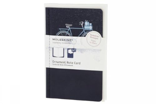 Moleskine Nachrichten Deko-Notizkarten Pocket Fahrrad im Schnee