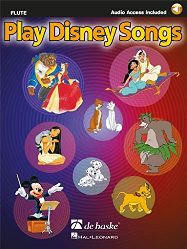 Play Disney Songs Flûte Traversiere +CD