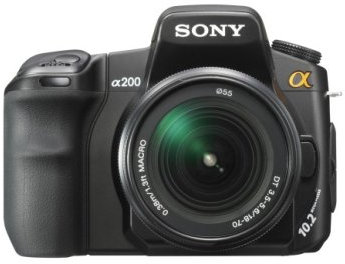 Sony DSLR-A200 Digital SLR Camera - Black