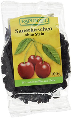 Rapunzel Sauerkirschen ohne Stein, 2er Pack (2 x 100 g) - Bio