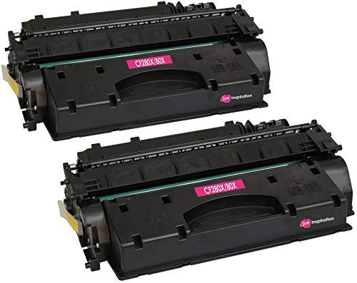 Ink Inspiration 2 Premium Toner kompatibel für HP CF280X 80X Laserjet Pro 400 M401A, M401D, M401DN, M401DNE, M401DW, M401N, MFP M425DN, MFP M425DW | 6.900 Seiten