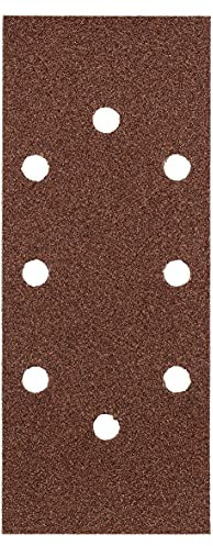 kwb Schleifstreifen 93x230 mm aus Korund mit Körnung 120, hochwertiger Verleimung, robustem Papierträger, universal einsetzbar für den mittelfeinen Schliff von Holz und Metall