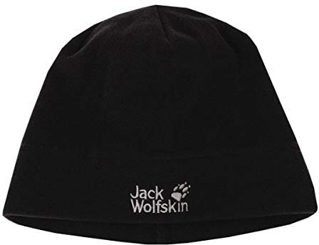 Jack Wolfskin Herren Mütze Real Stuff Fleecemütze, Black, Einheitsgröße