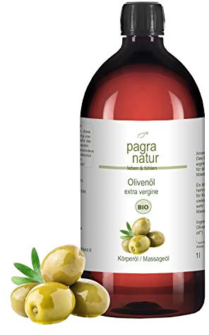 pagra natur Olivenöl extra nativ bio*, 1l - Massageöl