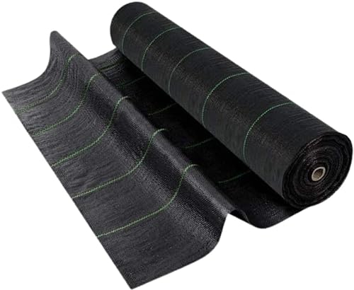 Jardin Mile® 1m x 50m Tissu Anti Mauvaises Herbes Ultra résistant de Membrane paillis Sol Jardin Allée Paysage