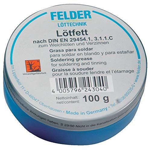FELDER Lötfett - Lötpaste Dose 100 g