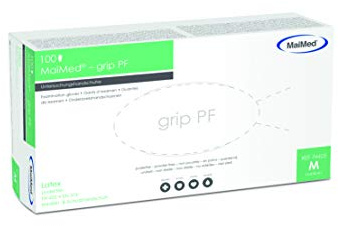 MaiMed® grip PF Einmalhandschuhe Latex