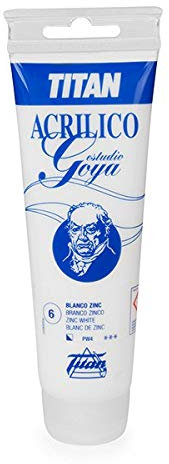 ACRÍLICO GOYA ESTUDIO BLANCO ZINC 125 ML Nº 6